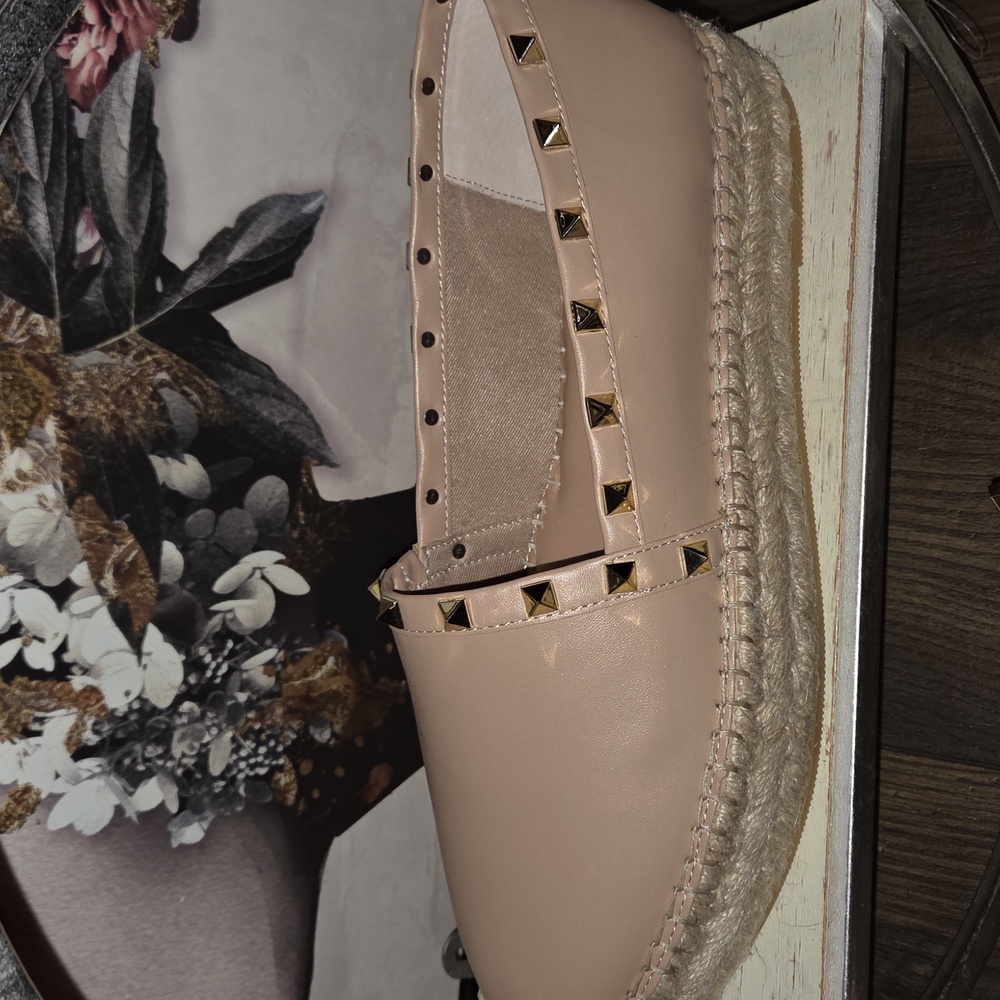 Steven New York Lambskin Espadrilles sz 11 - Picture 2 of 7
